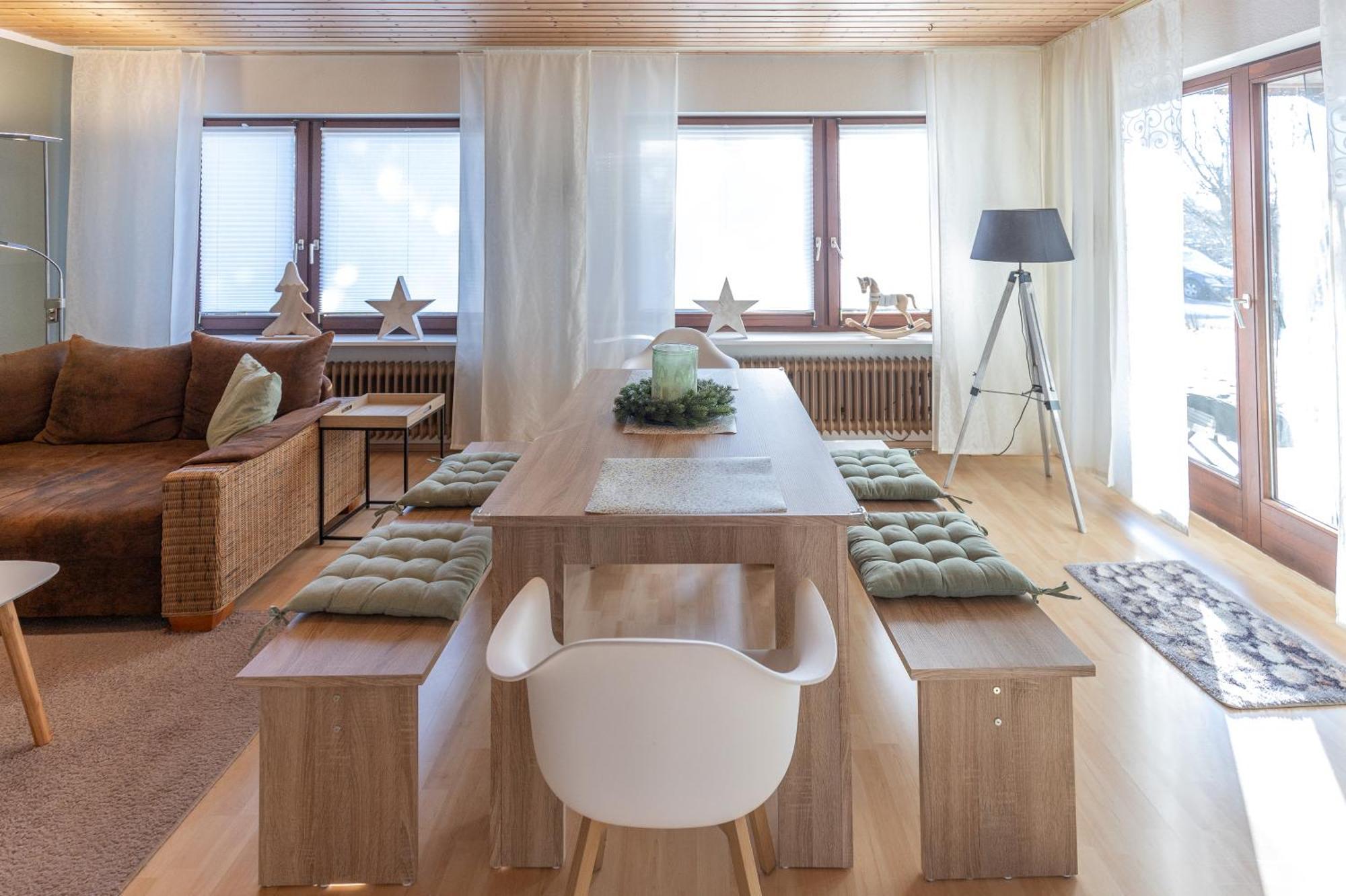 Apartamento ELW, sep. Eingang, überdachte Terrasse, nähe Backnang Althutte Exterior foto